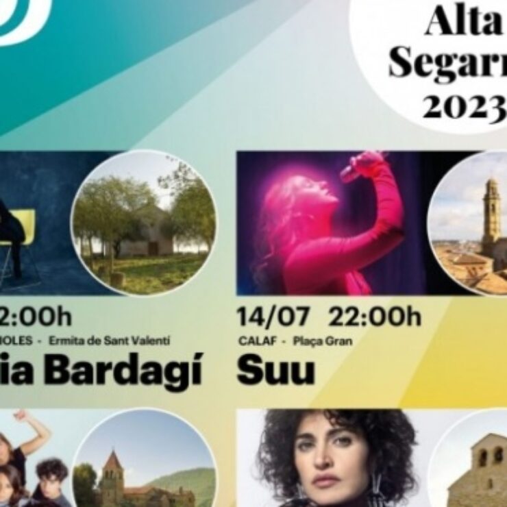 Els Festivals Alta Segarra arriben ala seva sisena edició