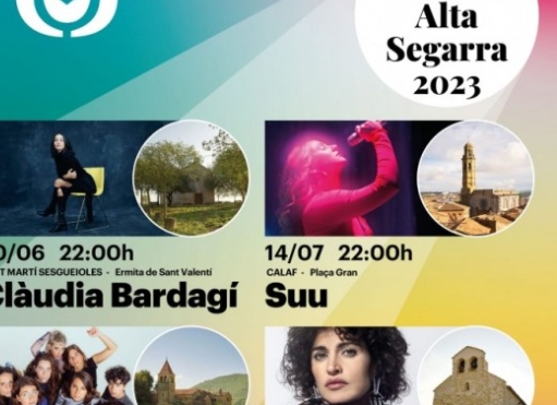 The Alta Segarra Festivals reach their sixth edition